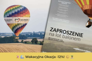 lot balonem zaproszenie